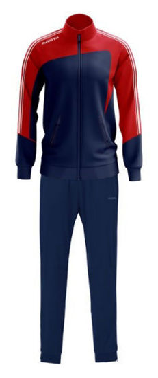 Afbeeldingen van MASITA Trainingsjack Forza marine/rood (516-2250) - SALE